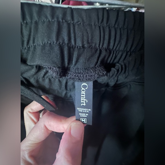 Comfrt Black All Day Jersey Ankle Length Jogger - Picture 3 of 5